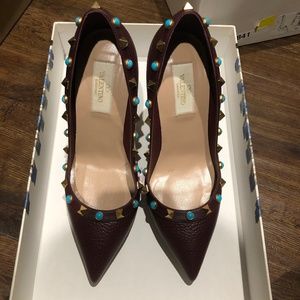 VALENTINO Rockstuds pointy toe heel